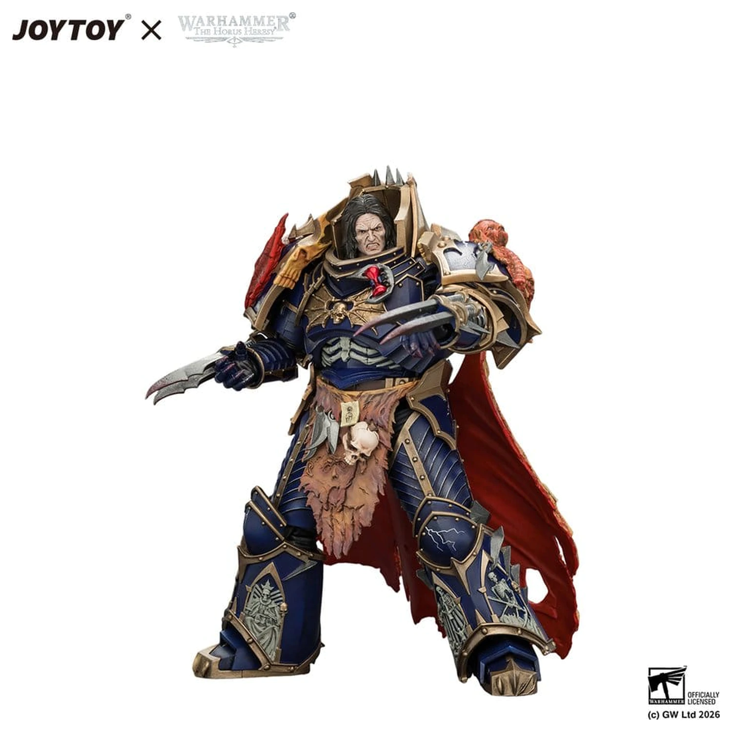 Warhammer The Horus Heresy Action Figure Night Lords Konrad Curze Primarch of the Night Lords Legion 19 cm product photo