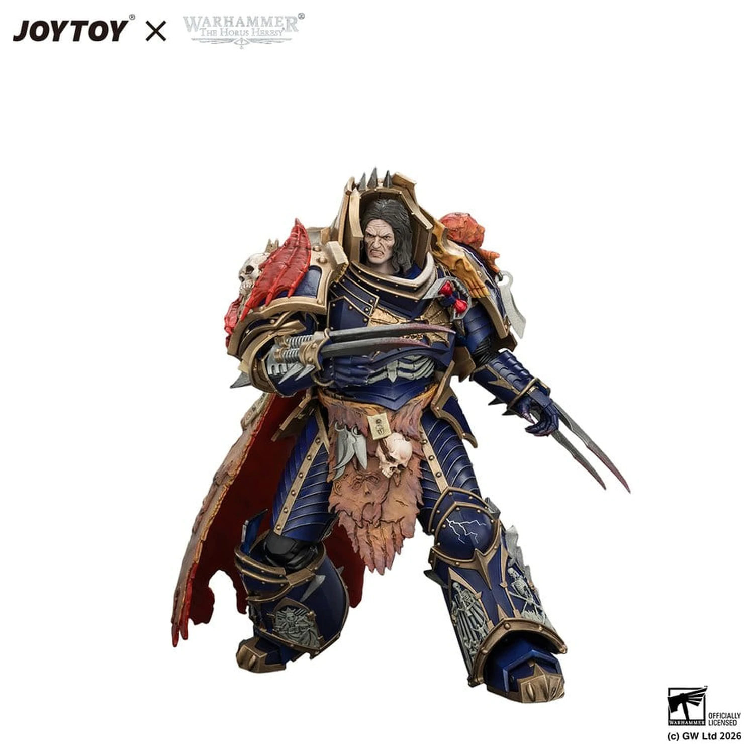 Warhammer The Horus Heresy Action Figure Night Lords Konrad Curze Primarch of the Night Lords Legion 19 cm product photo