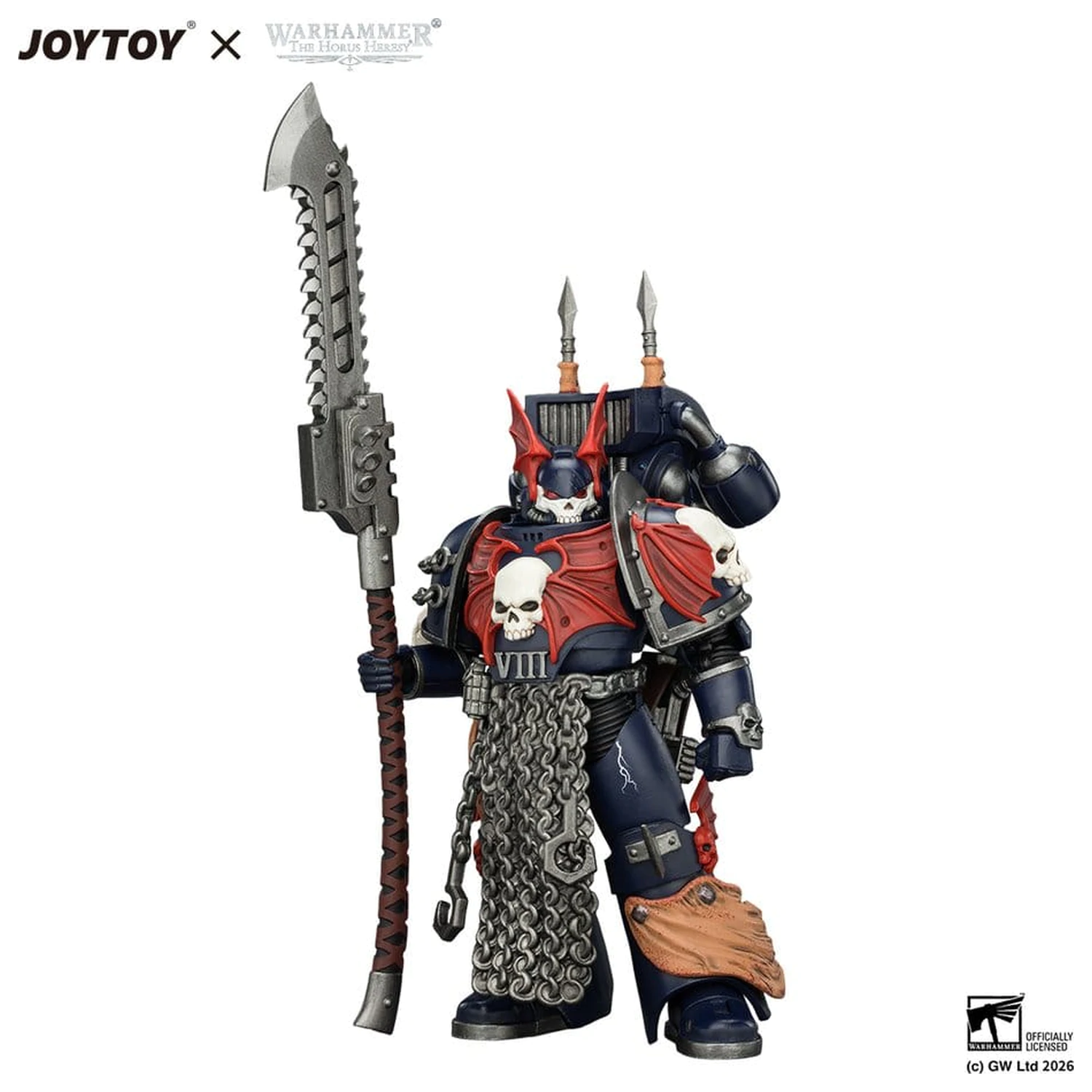 Warhammer The Horus Heresy Action Figure Night Lords Legion Praetor 13 cm product photo