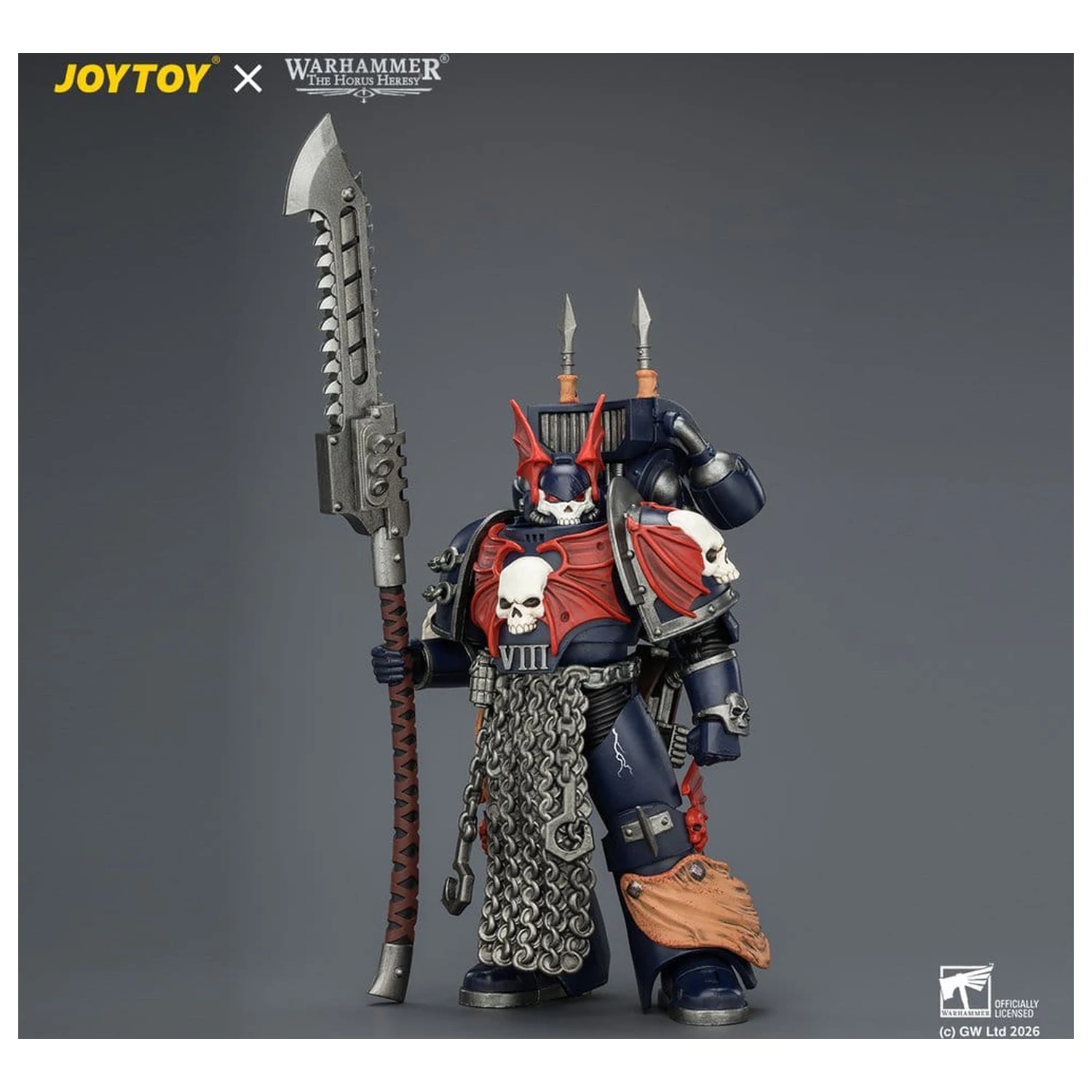 Warhammer The Horus Heresy Action Figure Night Lords Legion Praetor 13 cm product photo