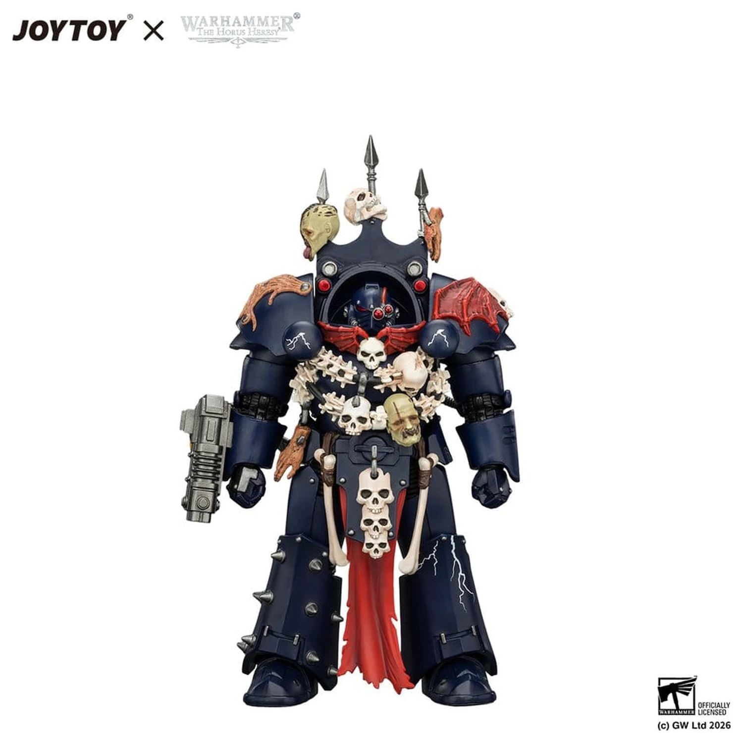 Warhammer The Horus Heresy Action Figure Night Lords Legion Praetor in Tartaros Terminator Armour 14 cm product photo