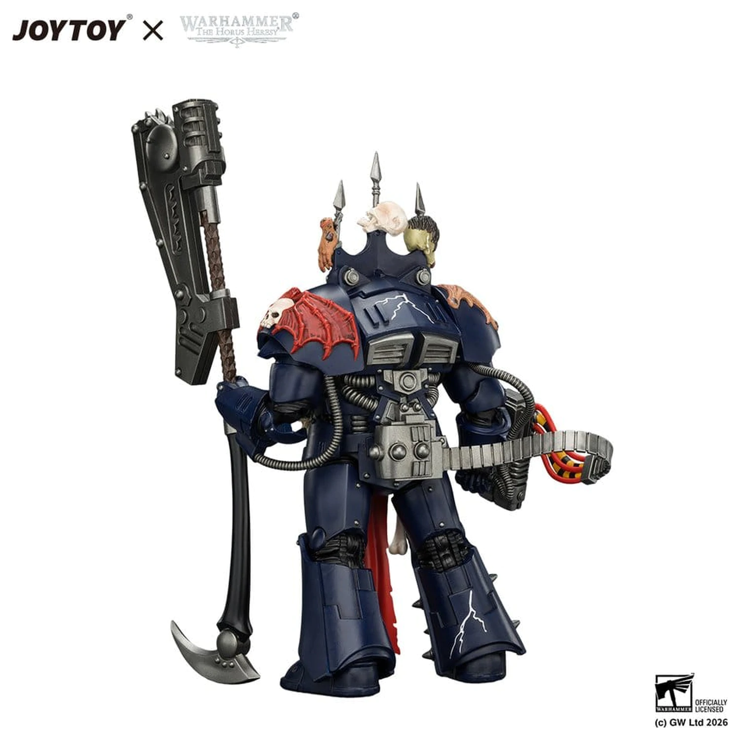 Warhammer The Horus Heresy Action Figure Night Lords Legion Praetor in Tartaros Terminator Armour 14 cm product photo