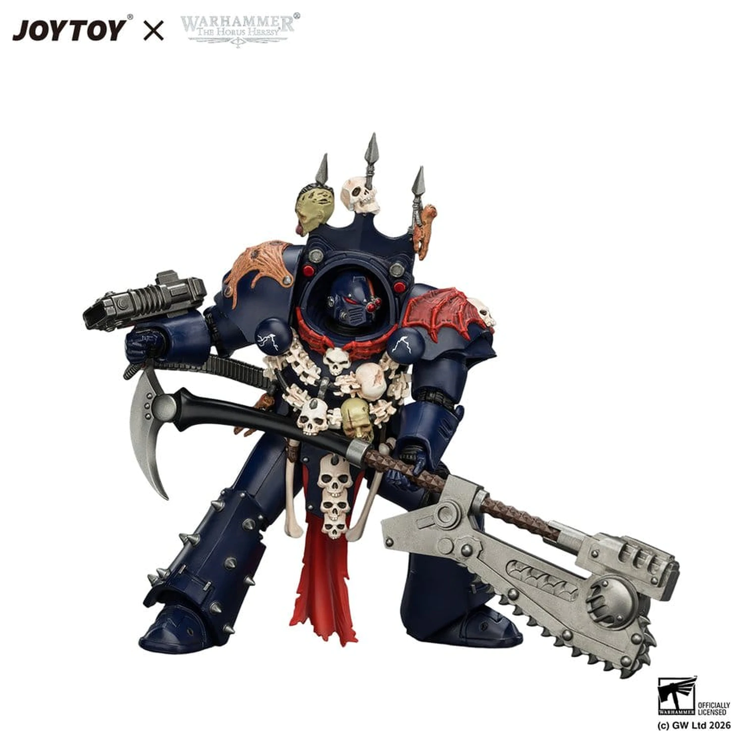 Warhammer The Horus Heresy Action Figure Night Lords Legion Praetor in Tartaros Terminator Armour 14 cm product photo