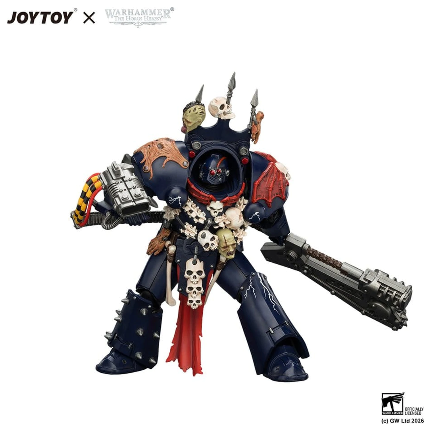 Warhammer The Horus Heresy Action Figure Night Lords Legion Praetor in Tartaros Terminator Armour 14 cm product photo