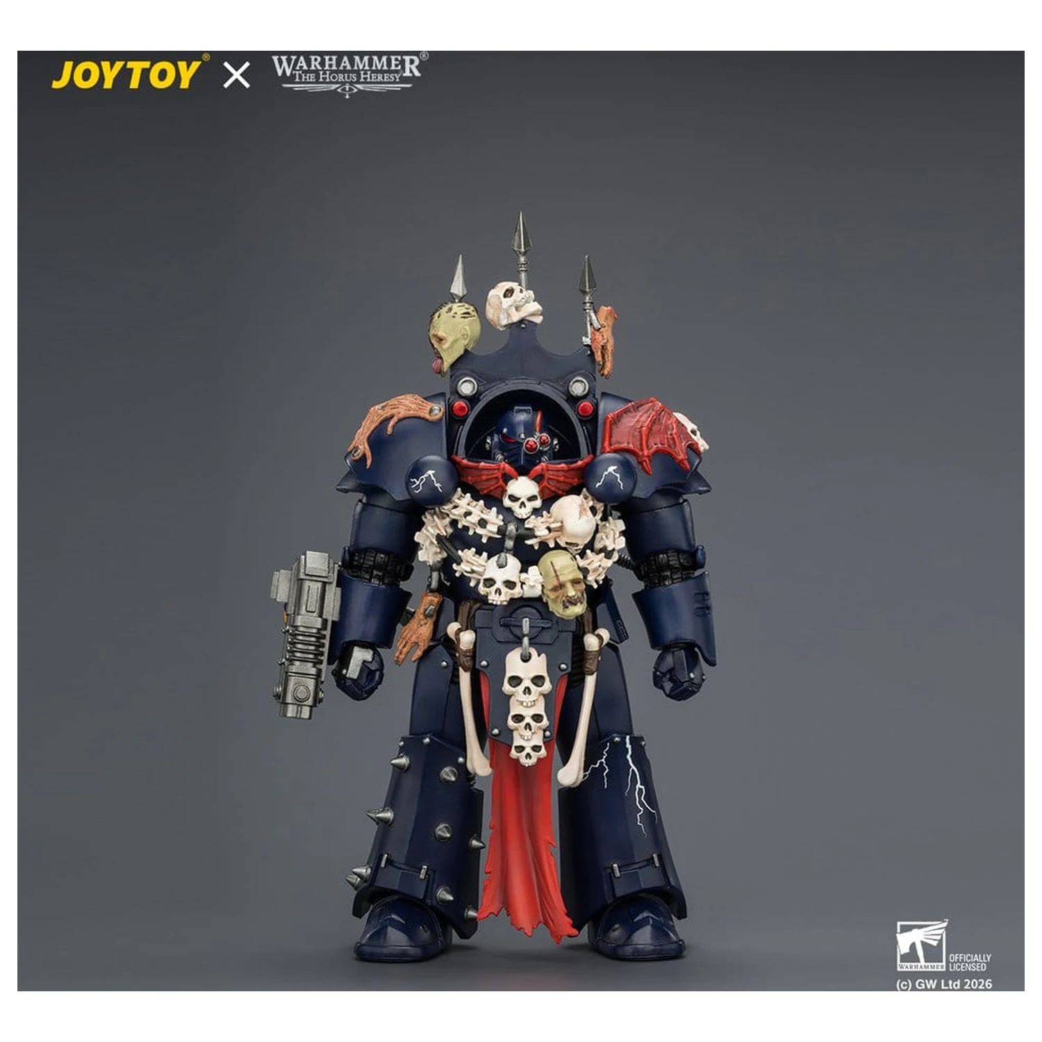 Warhammer The Horus Heresy Action Figure Night Lords Legion Praetor in Tartaros Terminator Armour 14 cm product photo