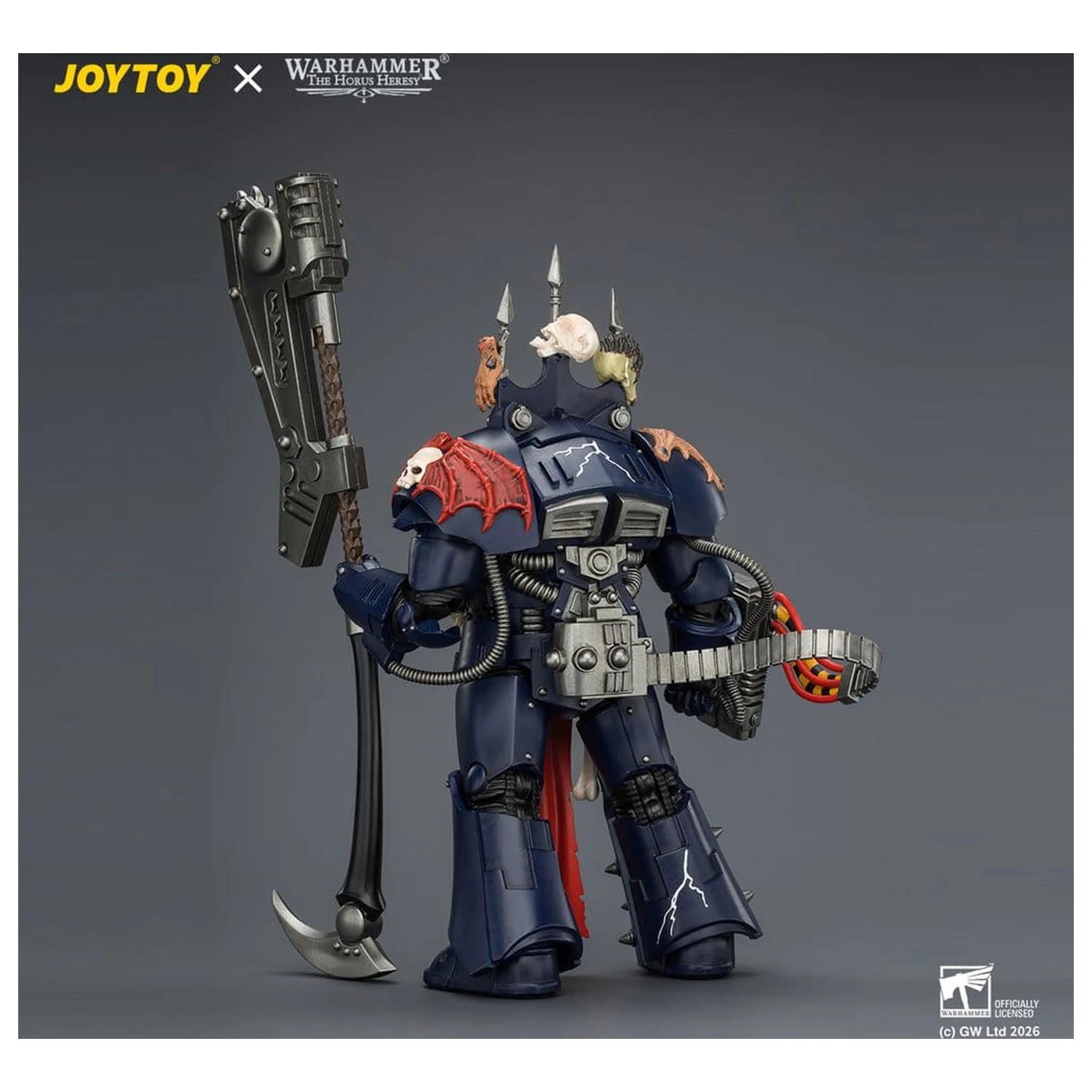 Warhammer The Horus Heresy Action Figure Night Lords Legion Praetor in Tartaros Terminator Armour 14 cm product photo