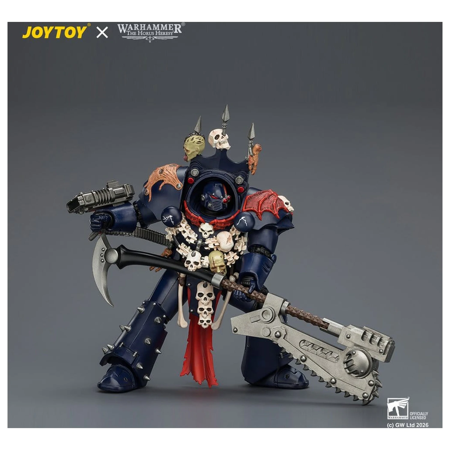 Warhammer The Horus Heresy Action Figure Night Lords Legion Praetor in Tartaros Terminator Armour 14 cm product photo