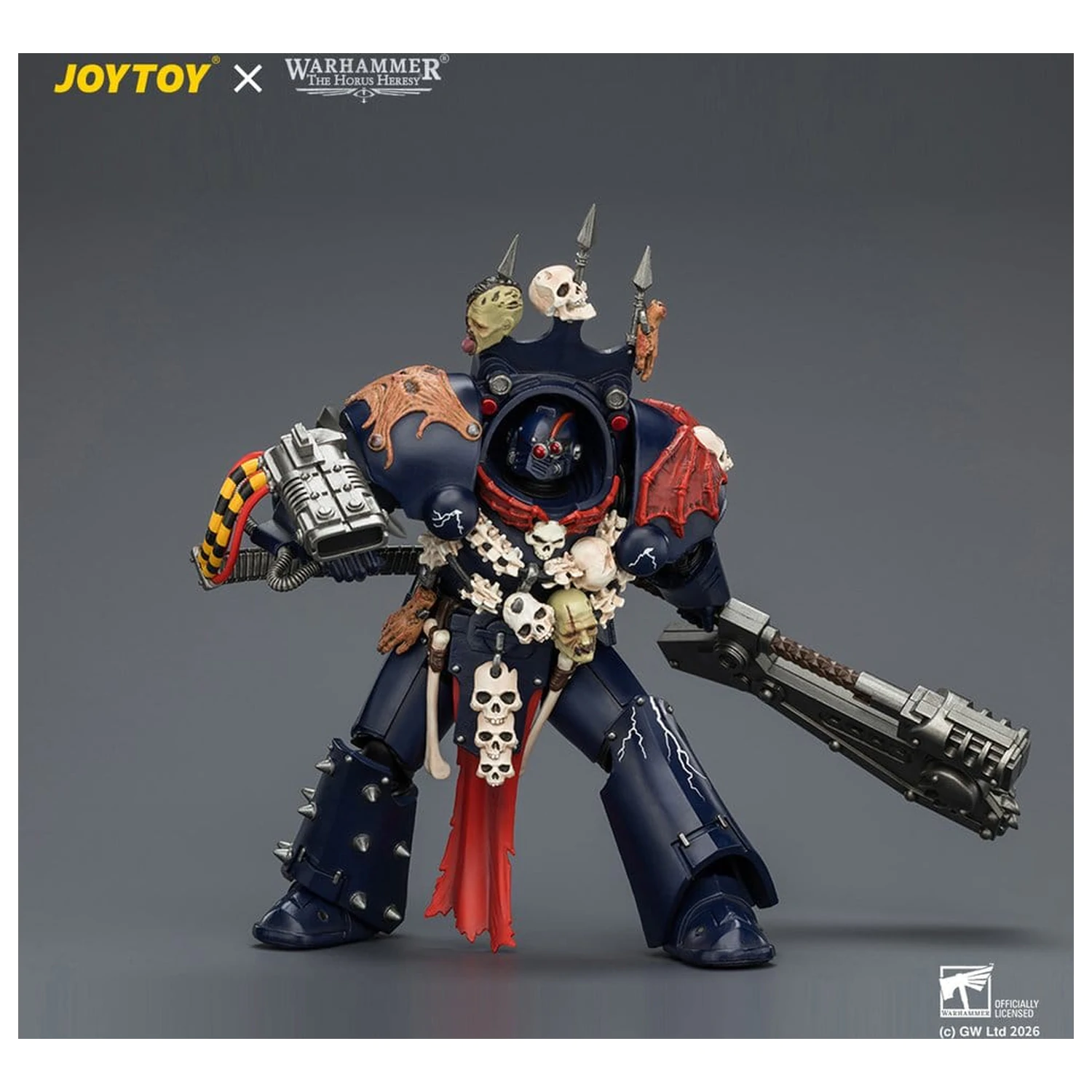 Warhammer The Horus Heresy Action Figure Night Lords Legion Praetor in Tartaros Terminator Armour 14 cm product photo