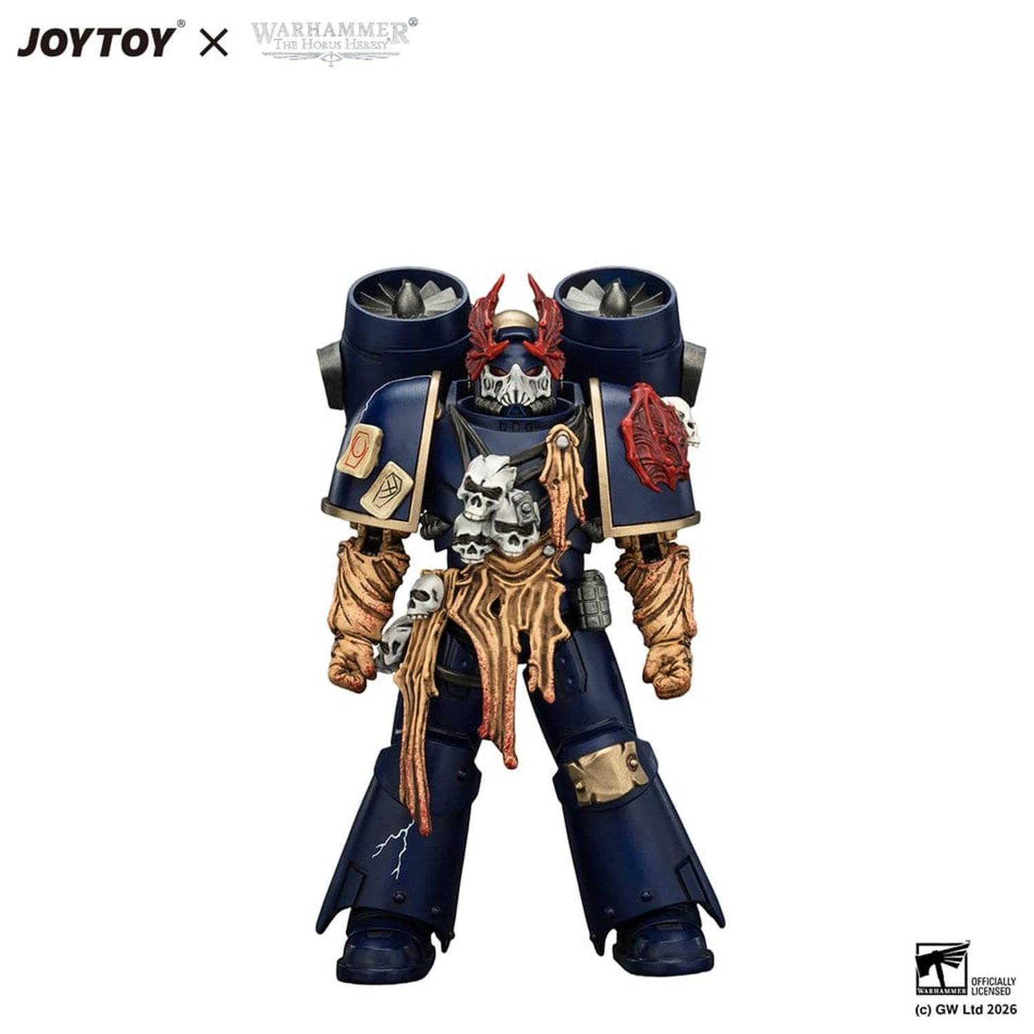 Warhammer The Horus Heresy Action Figure Night Lords Night Raptor Huntmaster 12 cm product photo