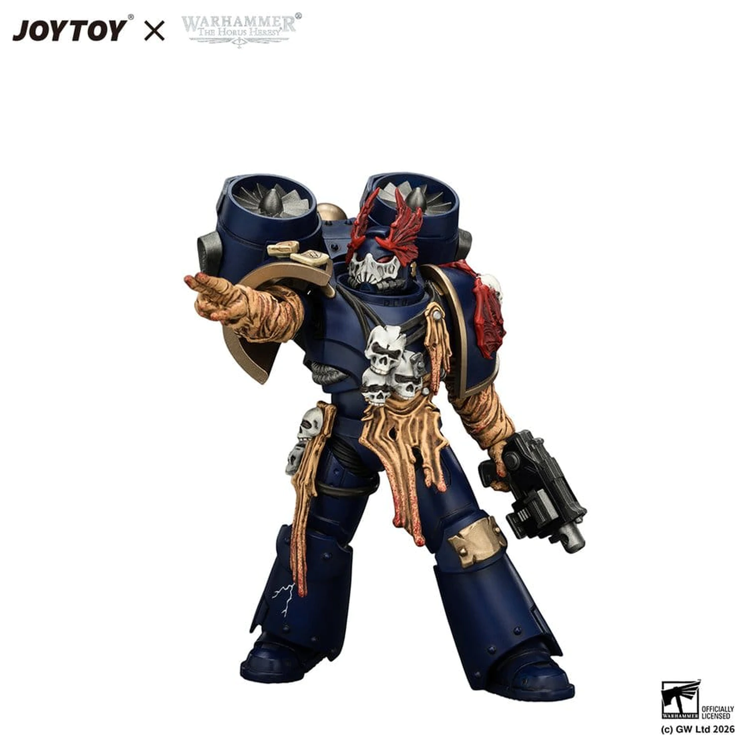 Warhammer The Horus Heresy Action Figure Night Lords Night Raptor Huntmaster 12 cm product photo
