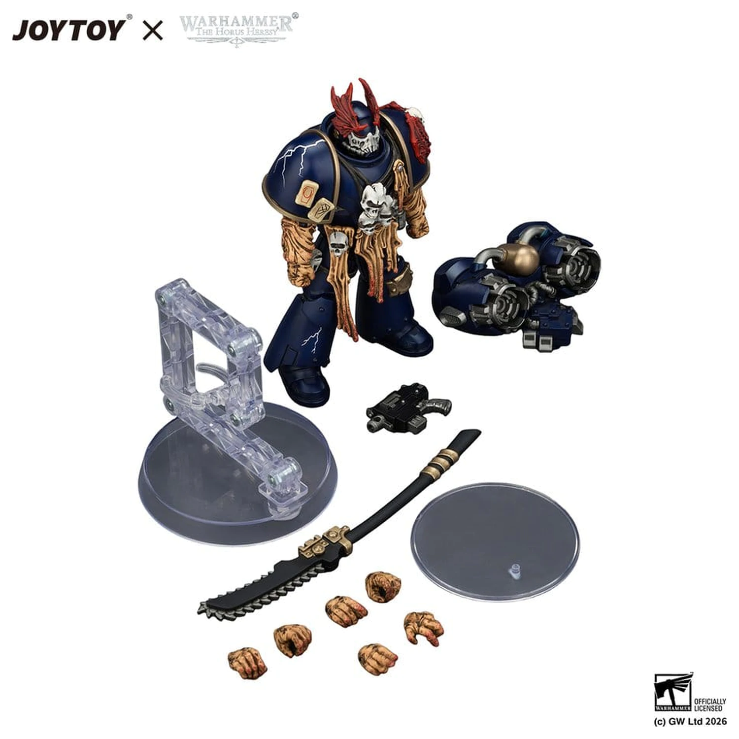 Warhammer The Horus Heresy Action Figure Night Lords Night Raptor Huntmaster 12 cm product photo