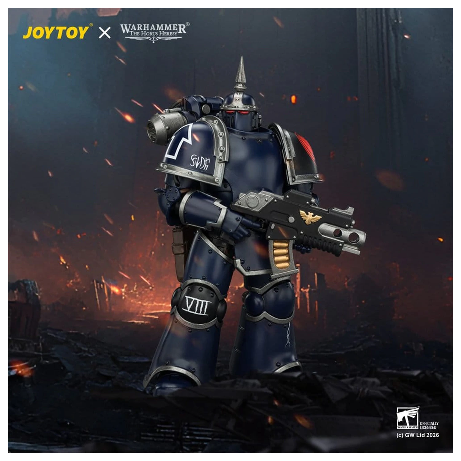 Warhammer The Horus Heresy Action Figure Night Lords Tactical Legionary MK III 12 cm product photo