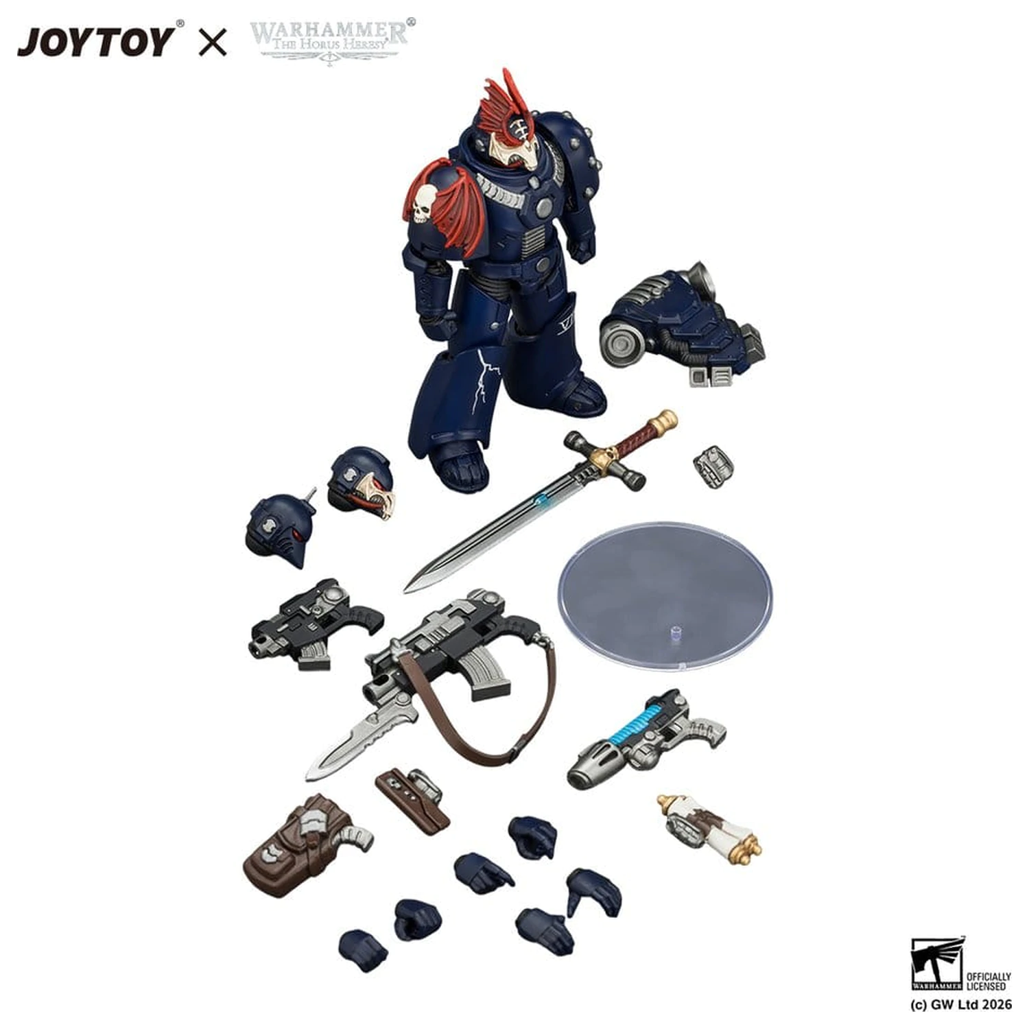 Warhammer The Horus Heresy Action Figure Night Lords Tactical Legionary MKVI 12 cm product photo