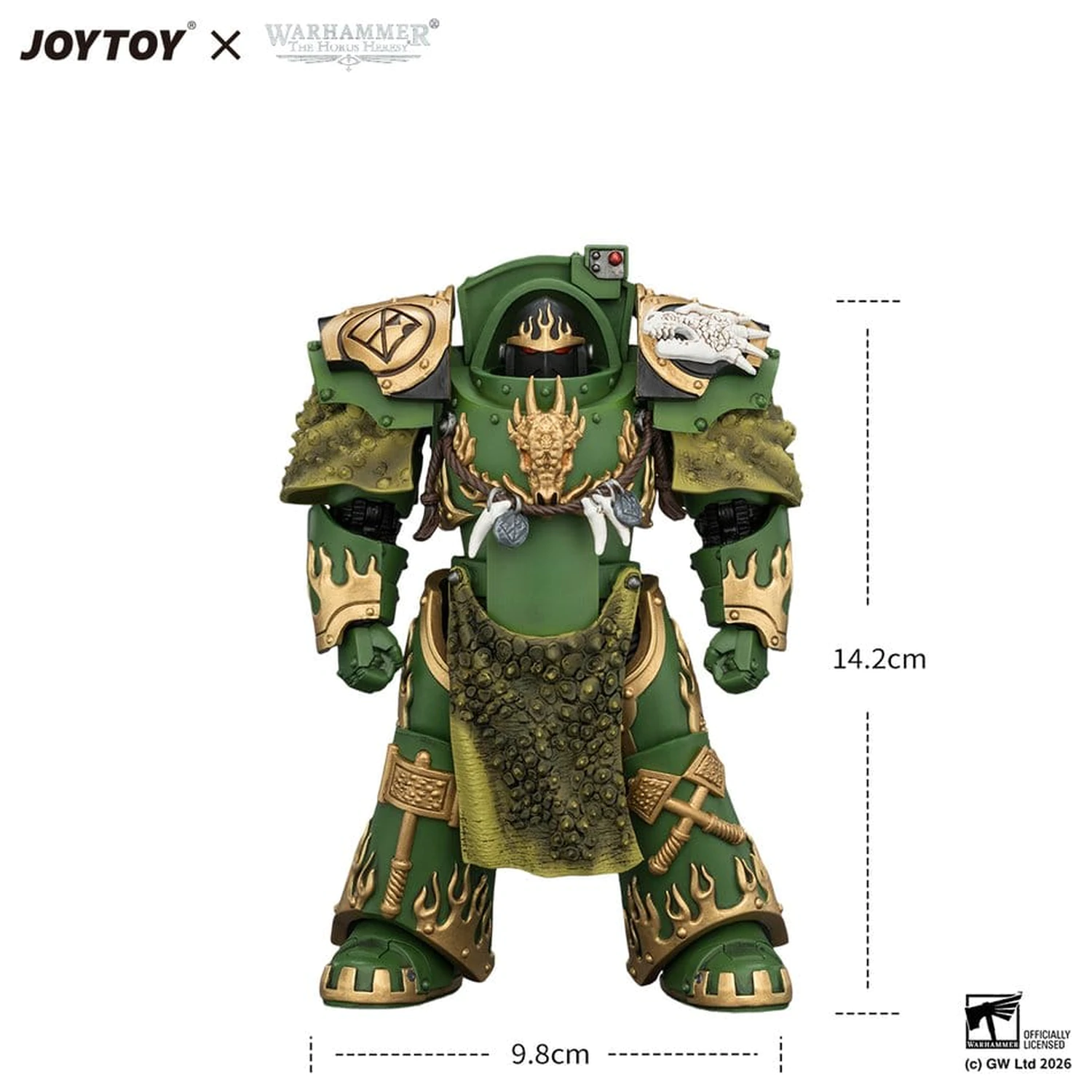Warhammer The Horus Heresy Action Figure Salamanders Firedrake Terminator 1 14 cm product photo
