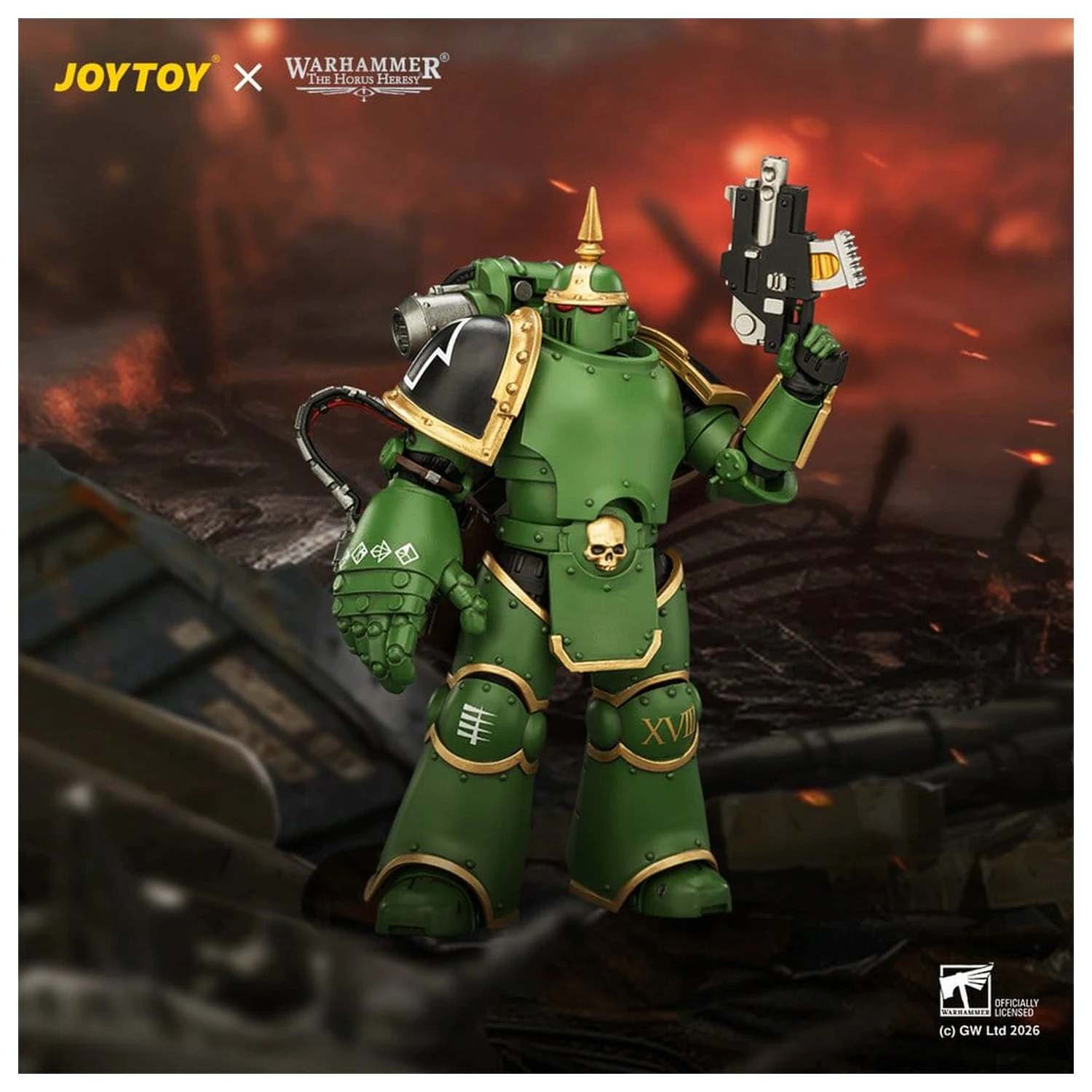 Warhammer The Horus Heresy Action Figure Salamanders MK III Tactical Legionary 12 cm product photo