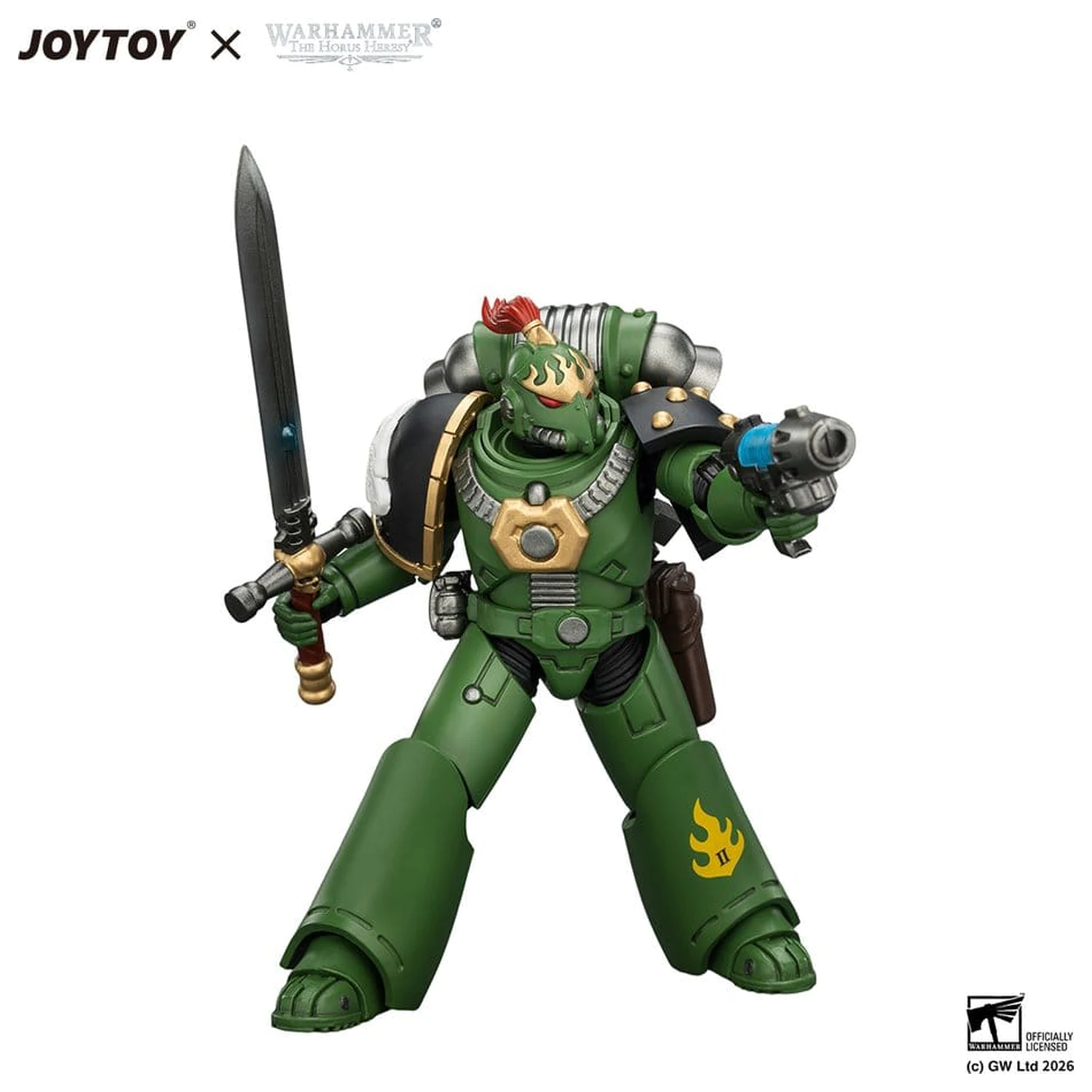 Warhammer The Horus Heresy Action Figure Salamanders MKVI Tactical Legionary 12 cm product photo