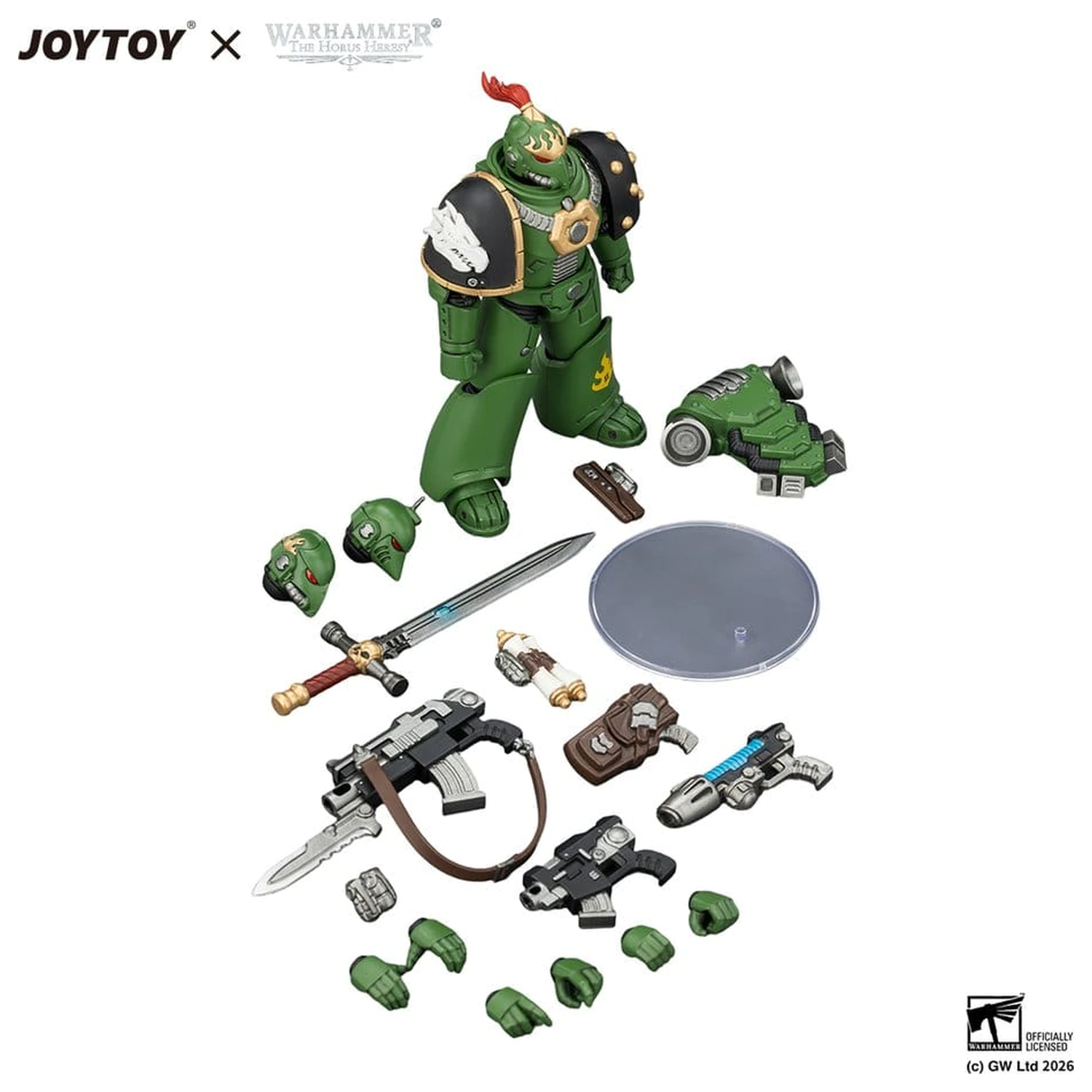 Warhammer The Horus Heresy Action Figure Salamanders MKVI Tactical Legionary 12 cm product photo