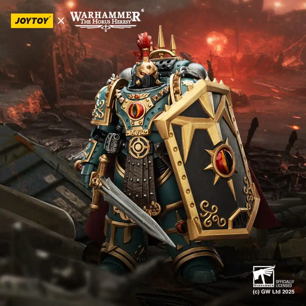 Warhammer The Horus Heresy Action Figure Sons of Horus Little Horus Aximand Captain of the 5th Company 12 cm product photo