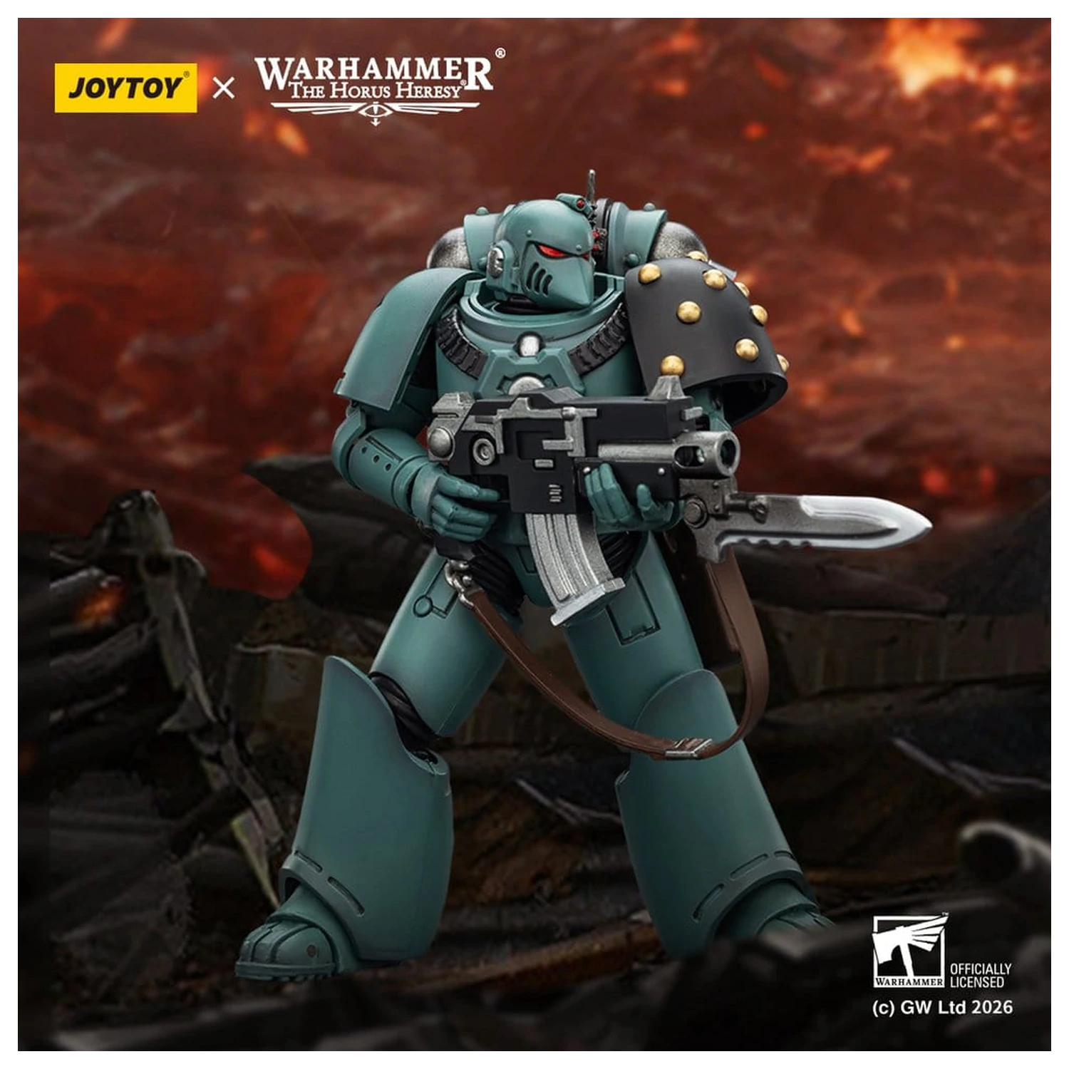 Warhammer The Horus Heresy Action Figure Sons of Horus MKVI Tactical Legionary 12 cm product photo