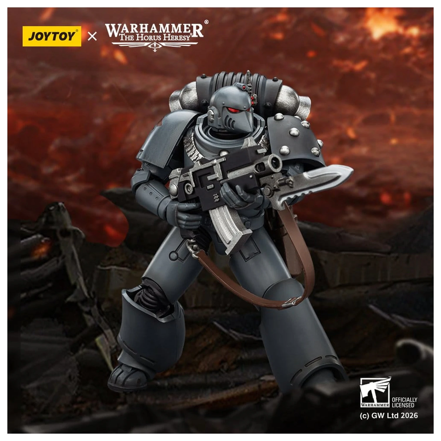 Warhammer The Horus Heresy Action Figure Space Wolves MKVI Tactical Legionary 12 cm product photo
