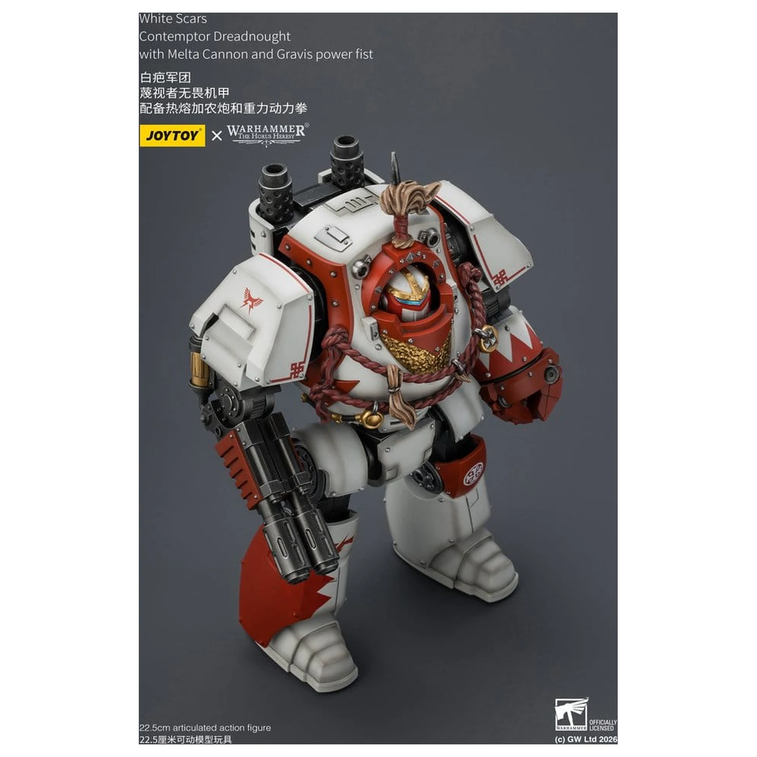 Warhammer The Horus Heresy Action Figure White Scars Contemptor Dreadnought 23 cm product photo