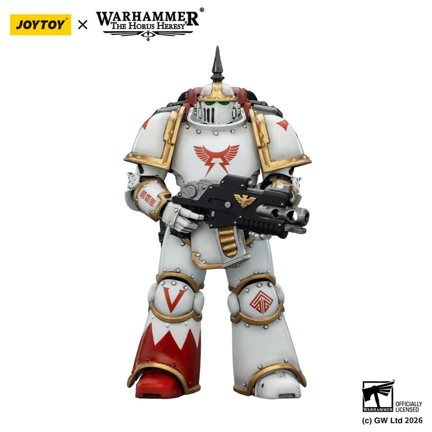 Warhammer The Horus Heresy Action Figure White Scars MKIll Tactical Legionary 12 cm product photo