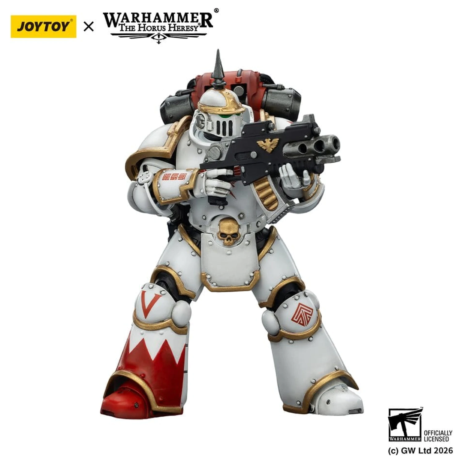 Warhammer The Horus Heresy Action Figure White Scars MKIll Tactical Legionary 12 cm product photo