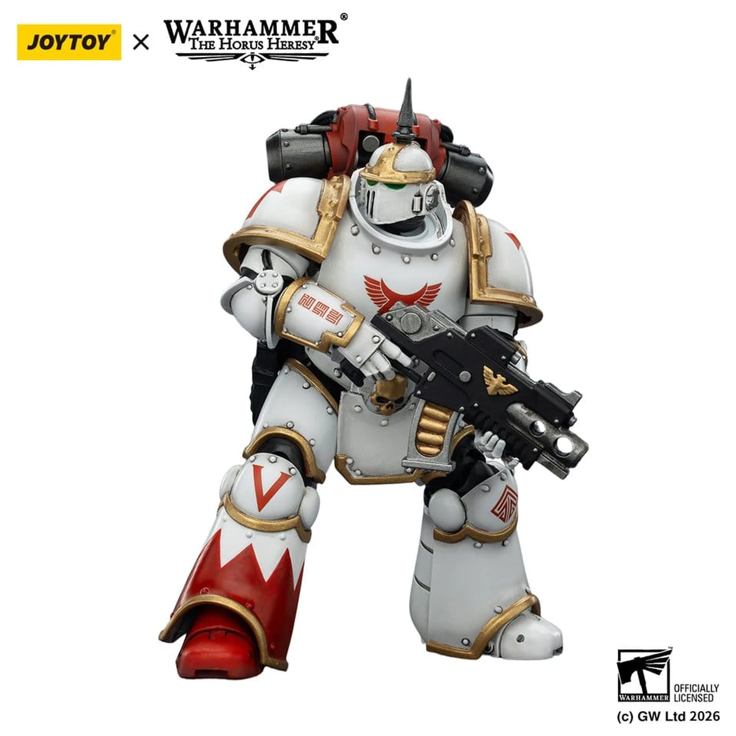 Warhammer The Horus Heresy Action Figure White Scars MKIll Tactical Legionary 12 cm product photo
