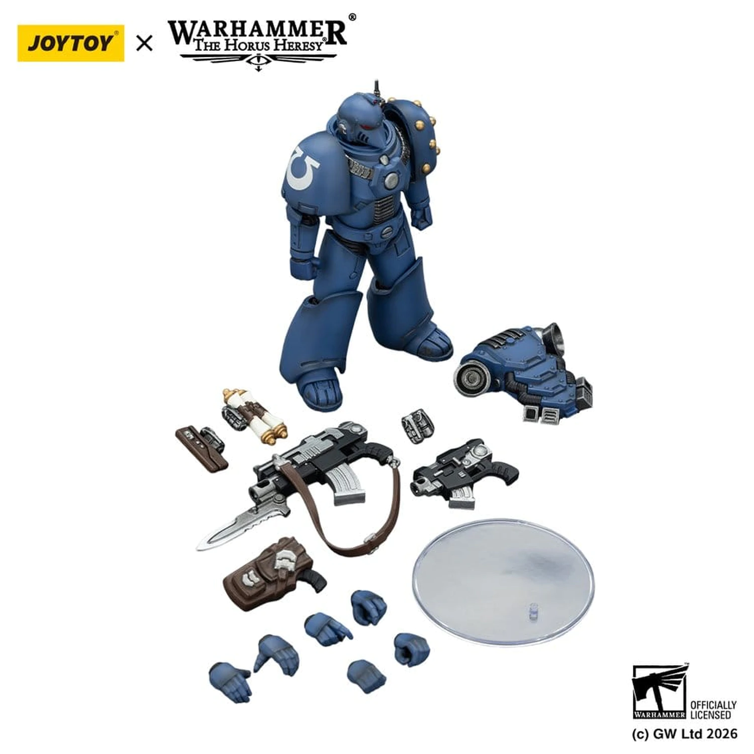 Warhammer The Horus Heresy Action Figure Ultramarines MKVI Tactical Legionary 12 cm product photo