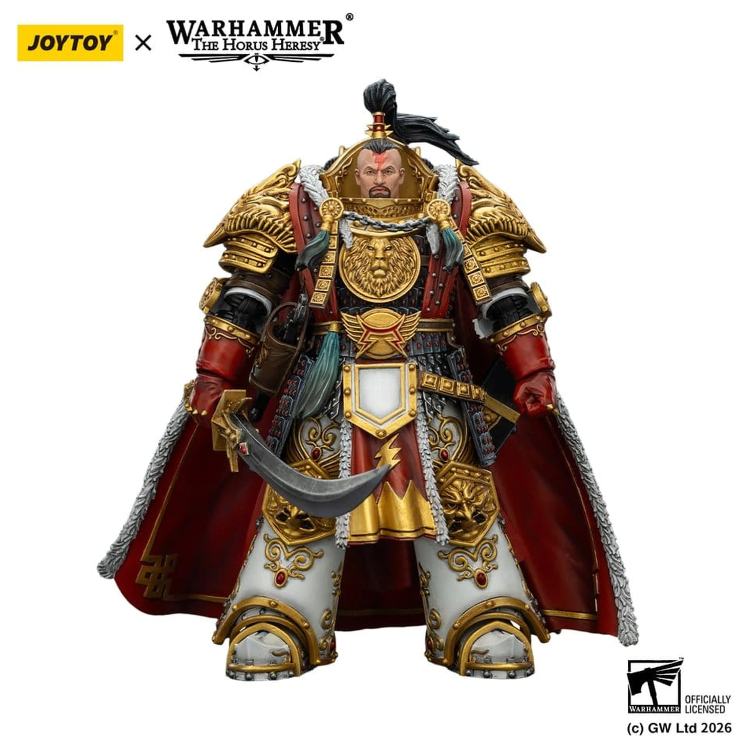 Warhammer The Horus Heresy Action Figure White Scars Jaghatai Khan Primarch of the Vth Legion 19 cm product photo