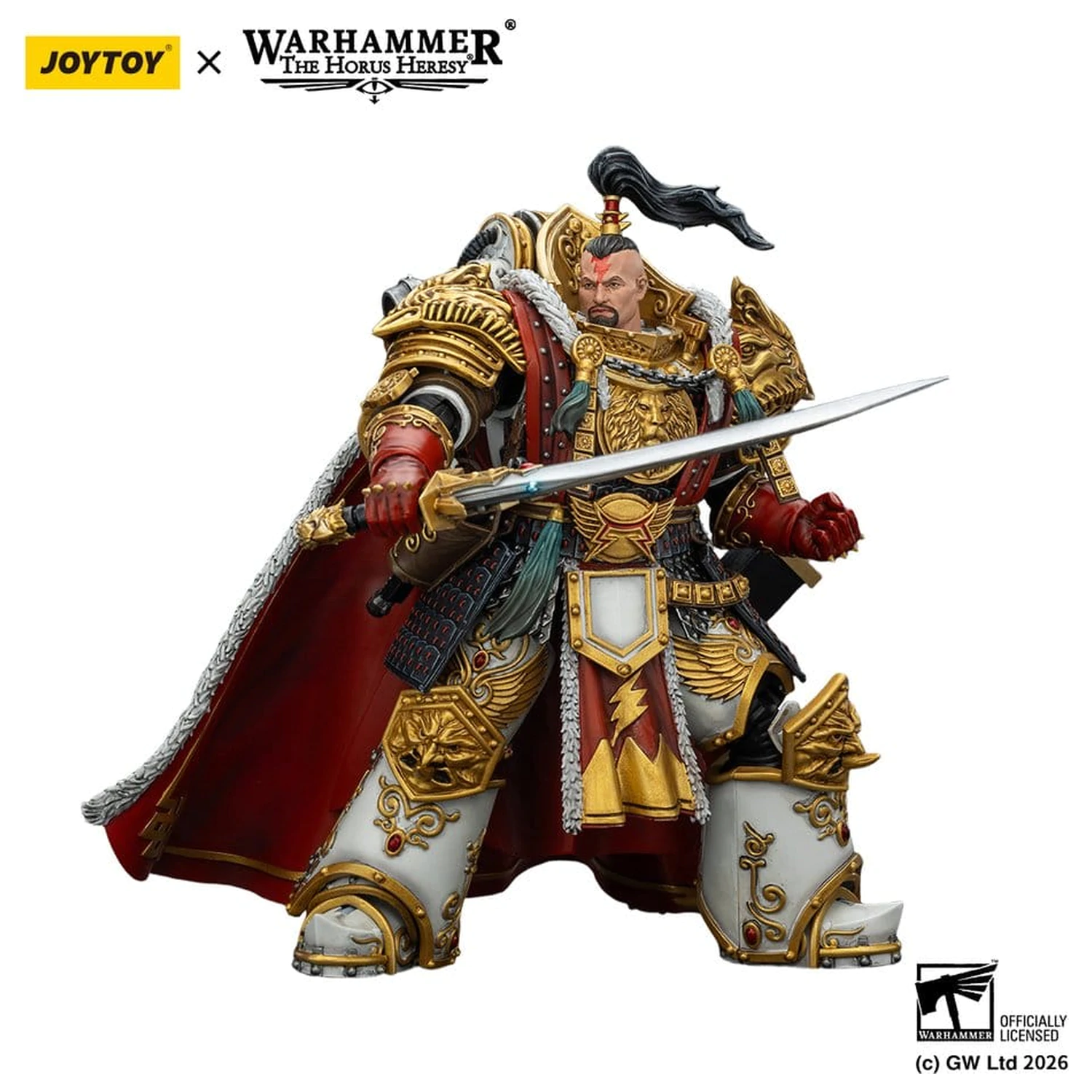 Warhammer The Horus Heresy Action Figure White Scars Jaghatai Khan Primarch of the Vth Legion 19 cm product photo