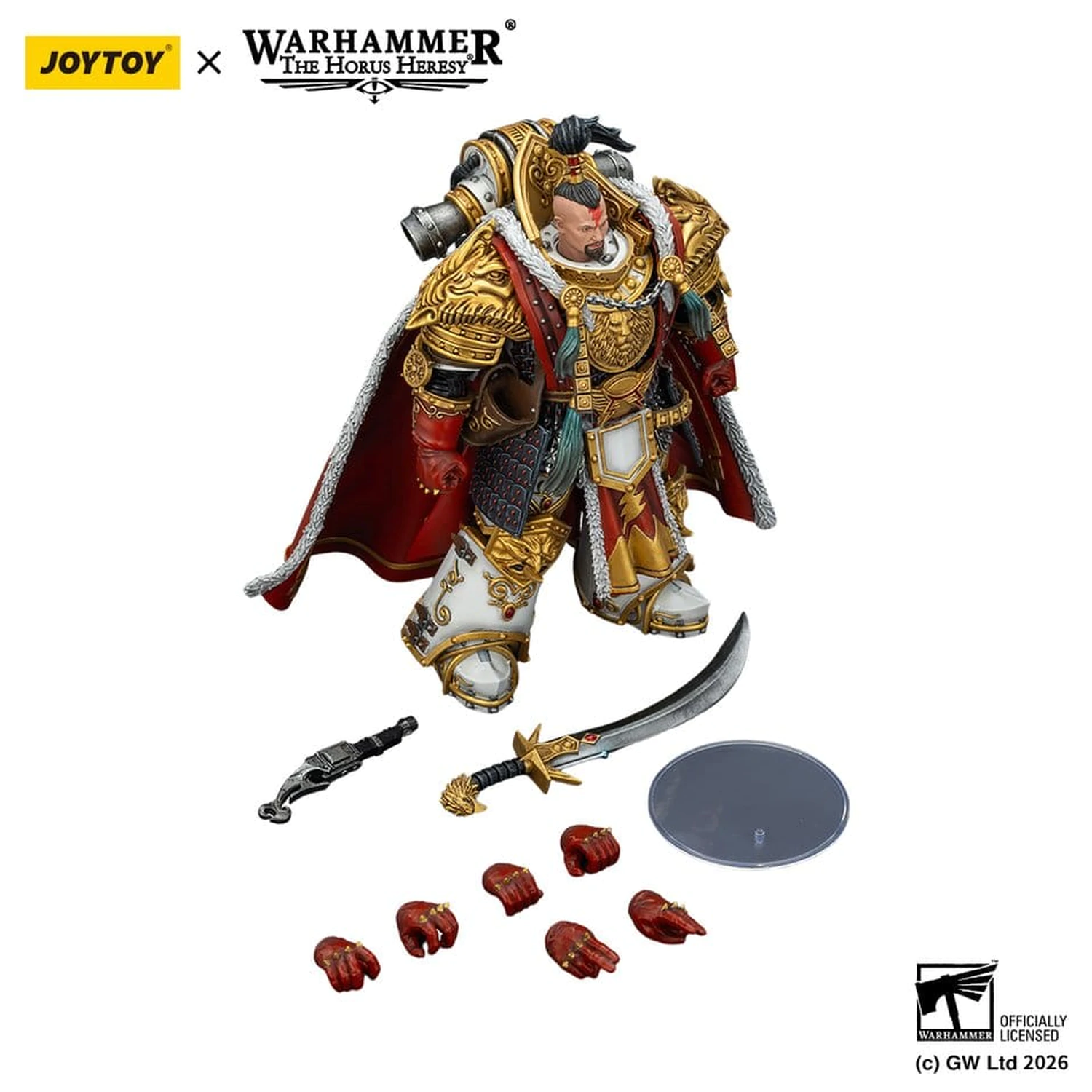 Warhammer The Horus Heresy Action Figure White Scars Jaghatai Khan Primarch of the Vth Legion 19 cm product photo