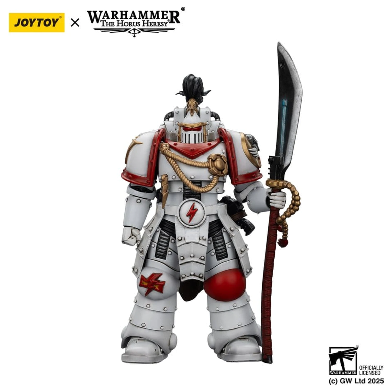 Warhammer The Horus Heresy Action Figure White Scars Legion Praetor 12 cm product photo