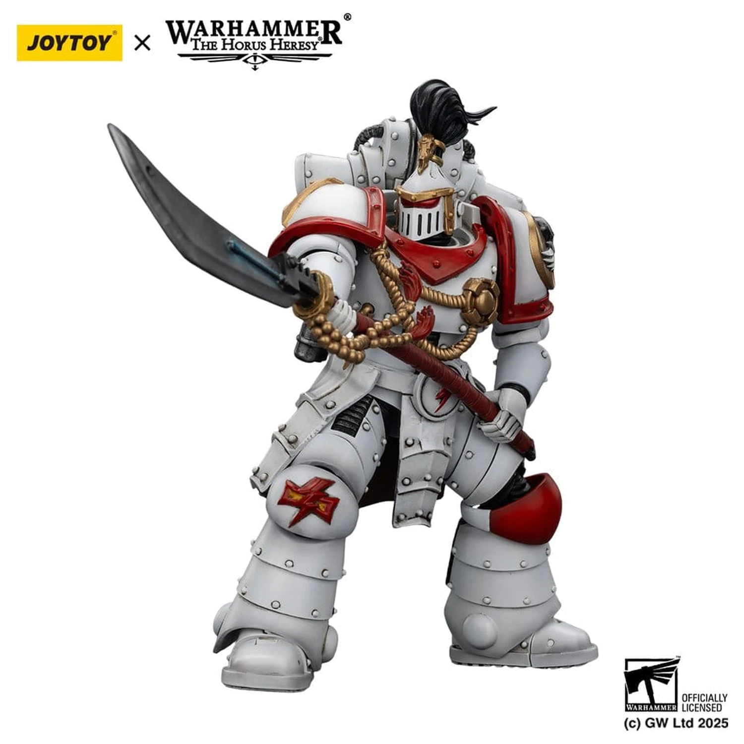 Warhammer The Horus Heresy Action Figure White Scars Legion Praetor 12 cm product photo