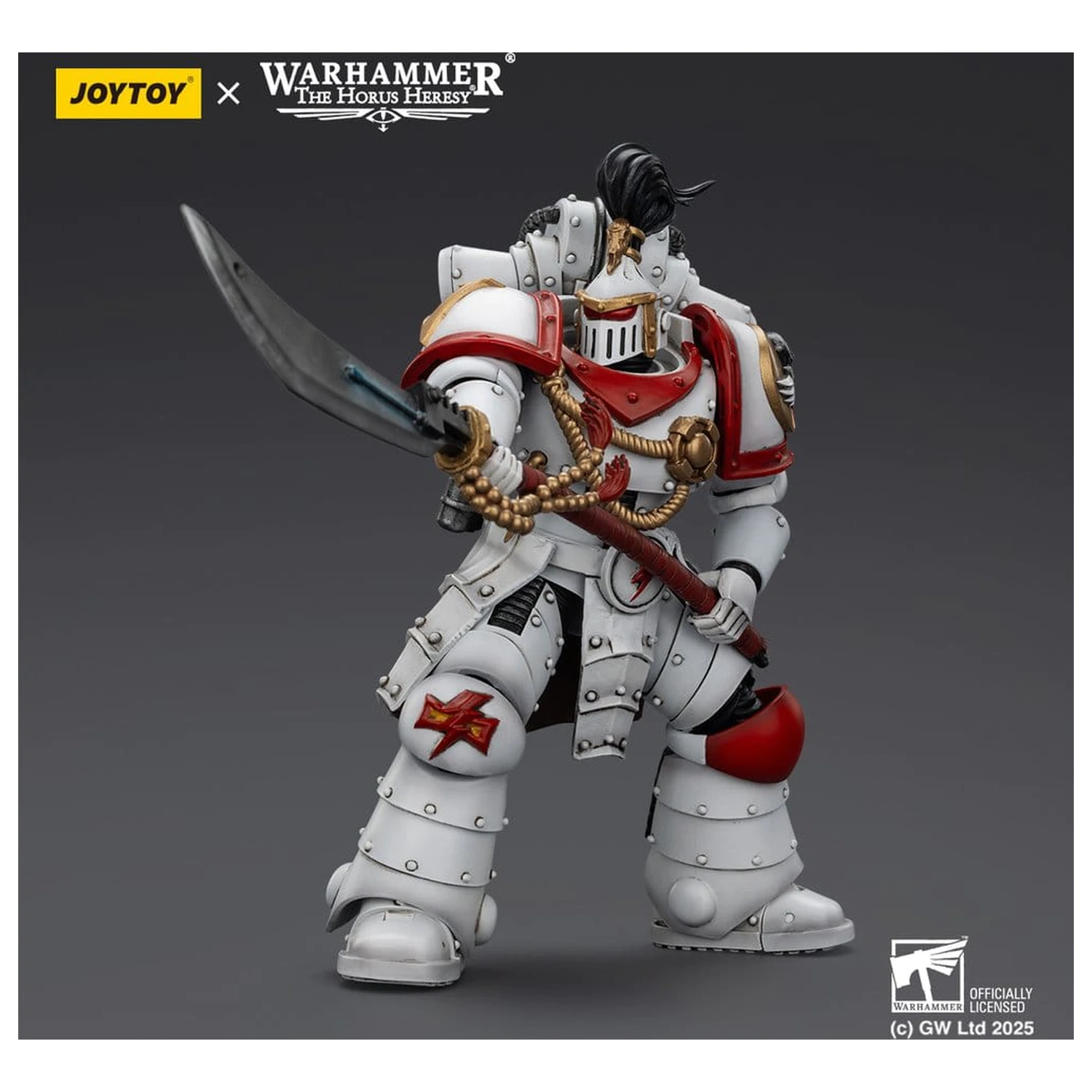 Warhammer The Horus Heresy Action Figure White Scars Legion Praetor 12 cm product photo