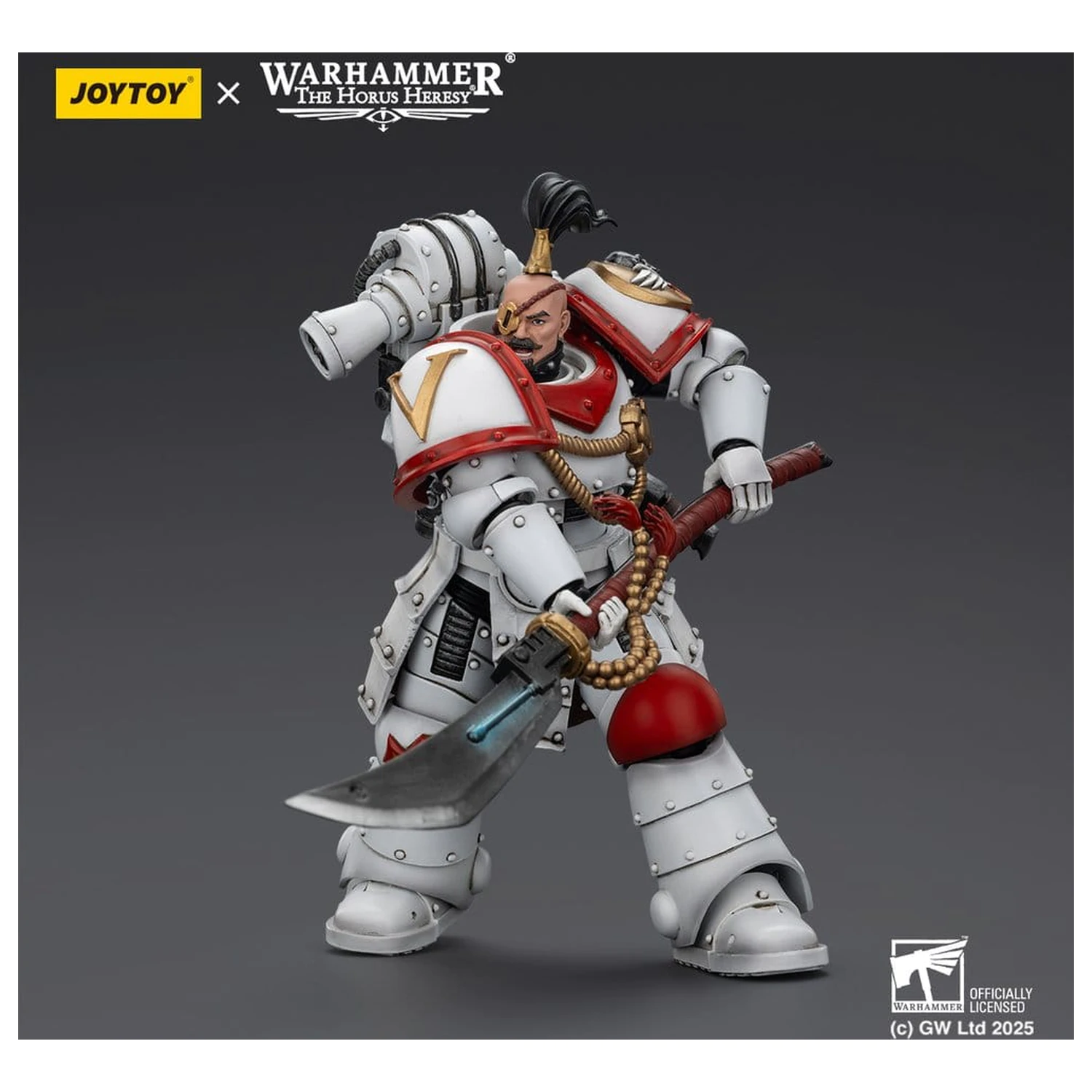 Warhammer The Horus Heresy Action Figure White Scars Legion Praetor 12 cm product photo