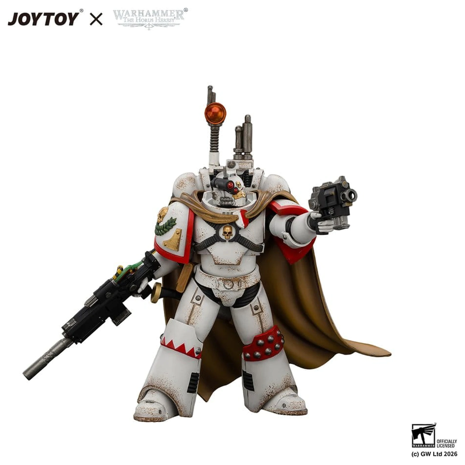 Warhammer The Horus Heresy White Scars Legion Vigilator Action Figure 12 cm product photo