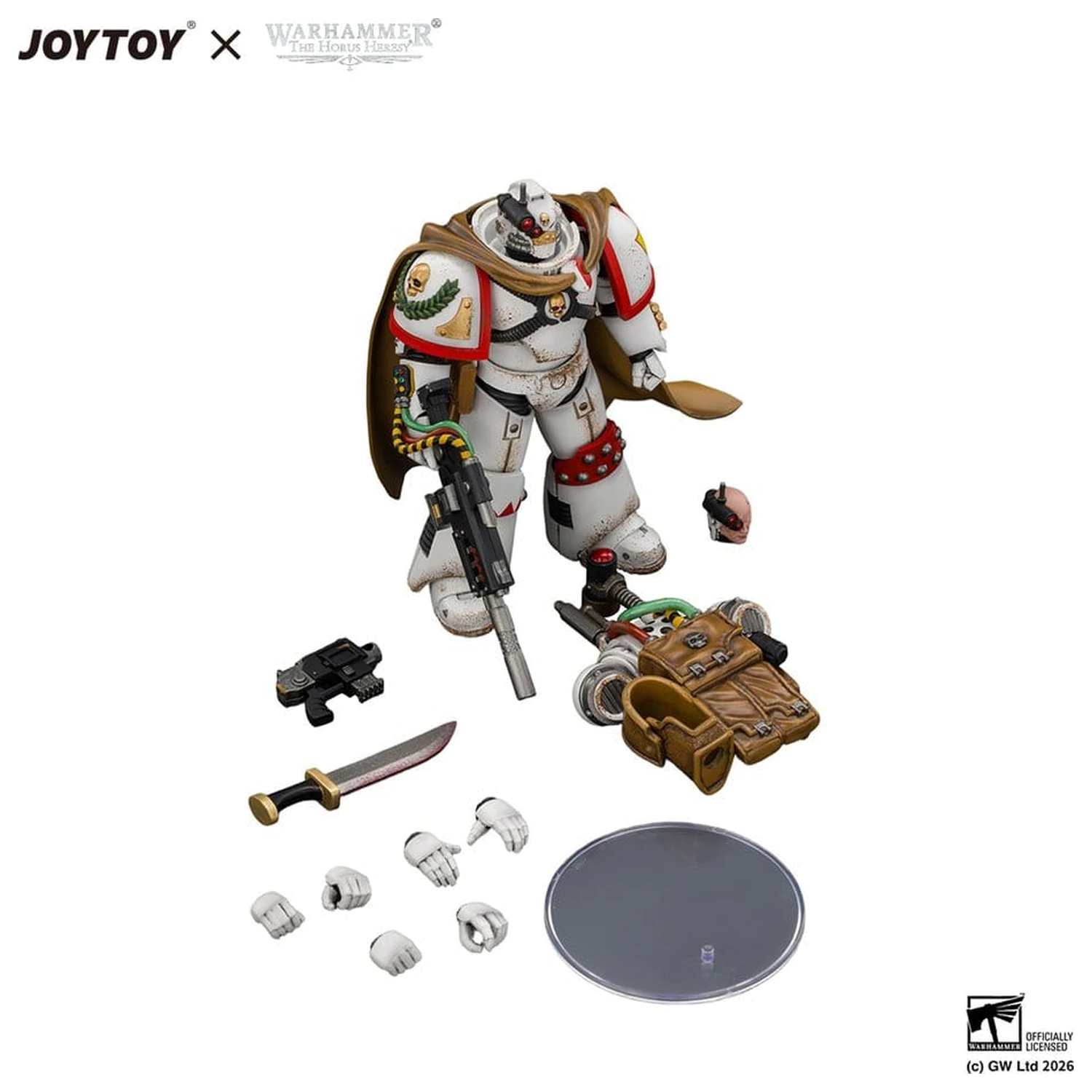 Warhammer The Horus Heresy White Scars Legion Vigilator Action Figure 12 cm product photo