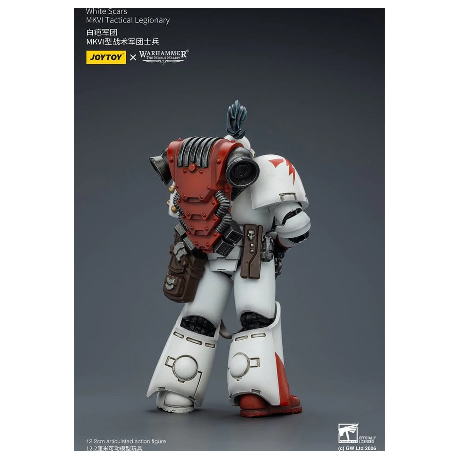 Warhammer The Horus Heresy Action Figure White Scars MKVI Tactical Legionary 12 cm product photo