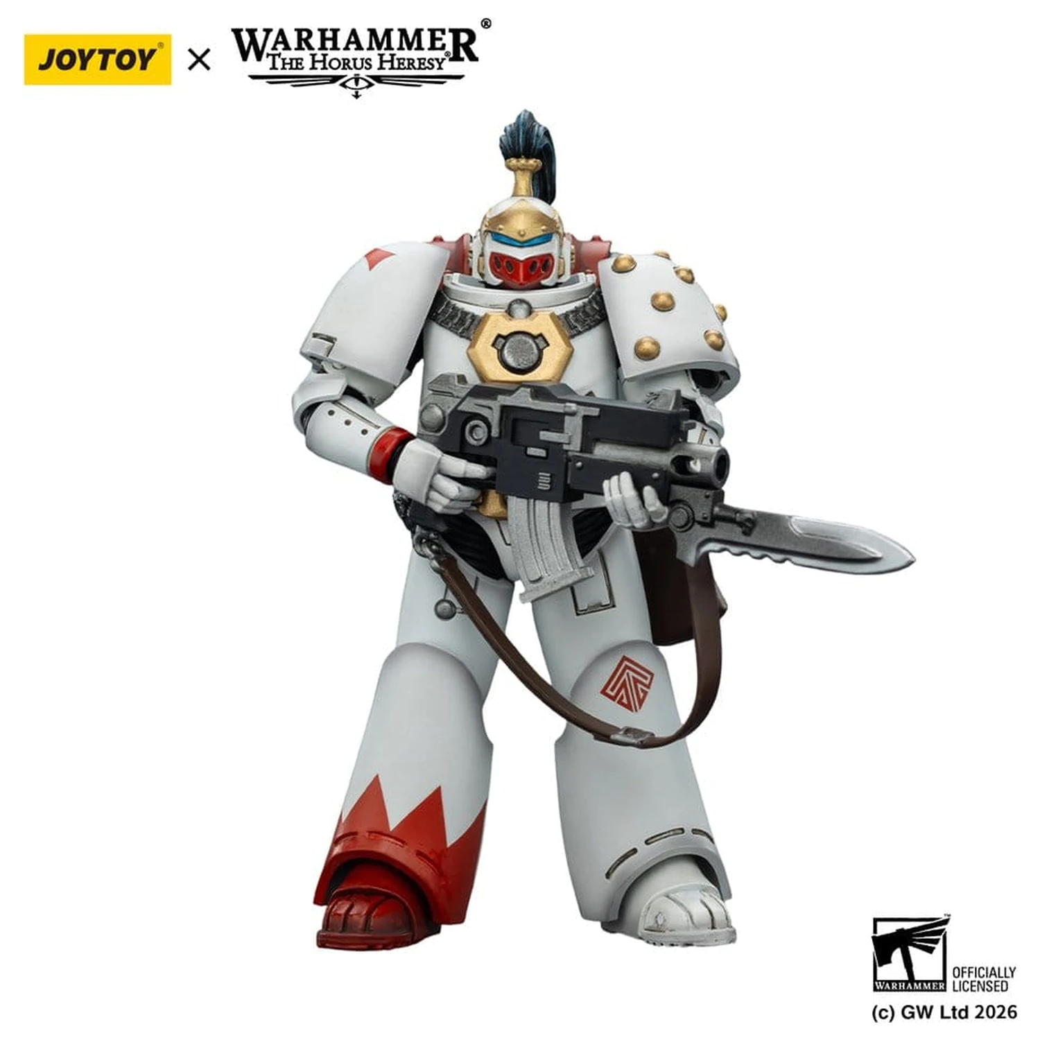Warhammer The Horus Heresy Action Figure White Scars MKVI Tactical Legionary 12 cm product photo