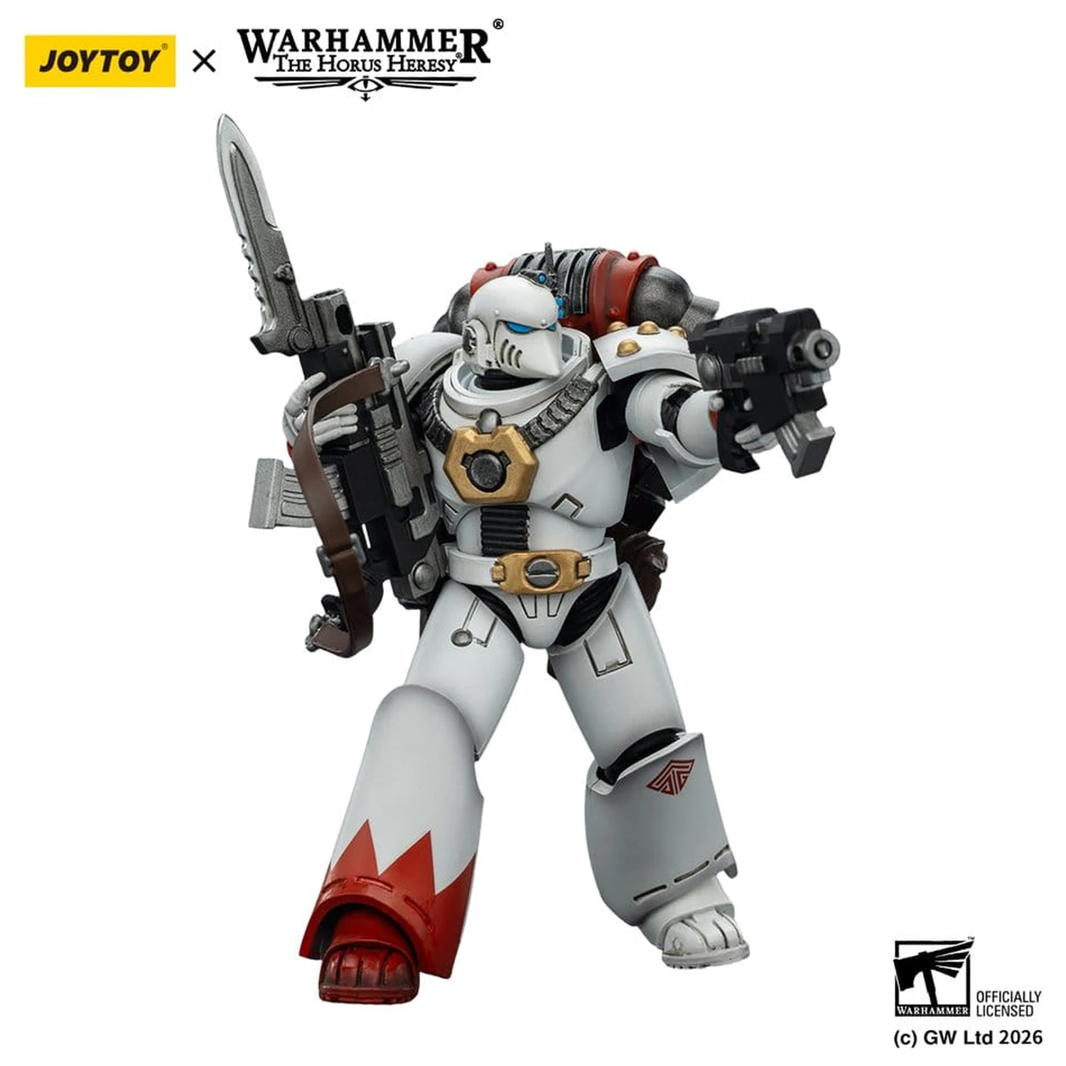 Warhammer The Horus Heresy Action Figure White Scars MKVI Tactical Legionary 12 cm product photo