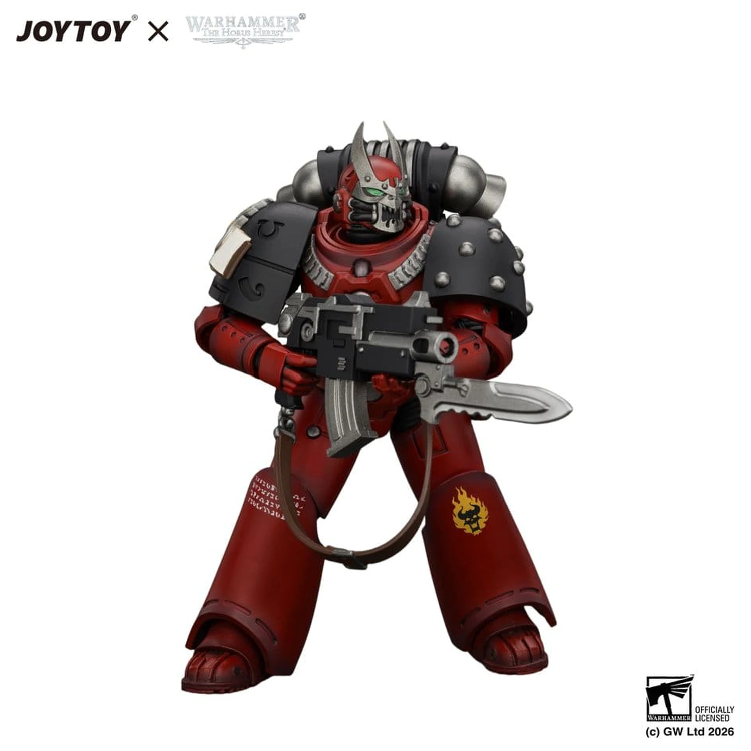 Warhammer The Horus Heresy Word Bearers figura MkVI Tactical Sergeant 12 cm product photo