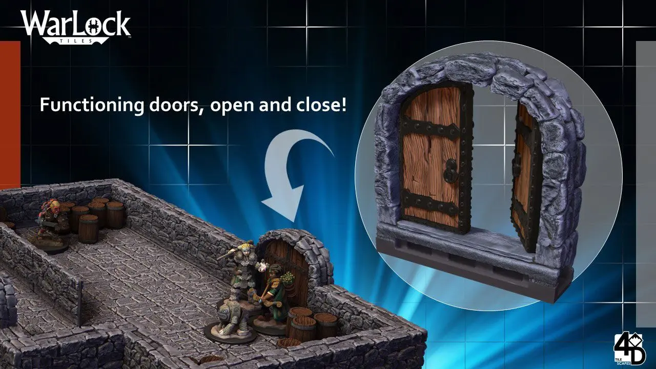 WarLock Dungeon Tiles: Dungeon Tiles I product photo