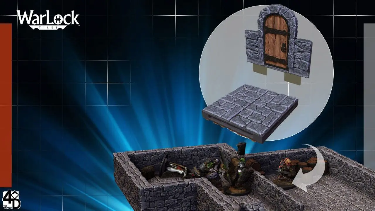 WarLock Dungeon Tiles: Dungeon Tiles I product photo