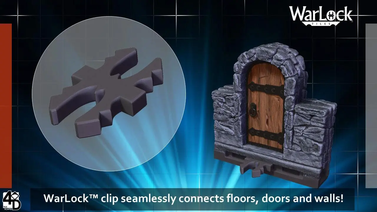 WarLock Dungeon Tiles: Dungeon Tiles I product photo