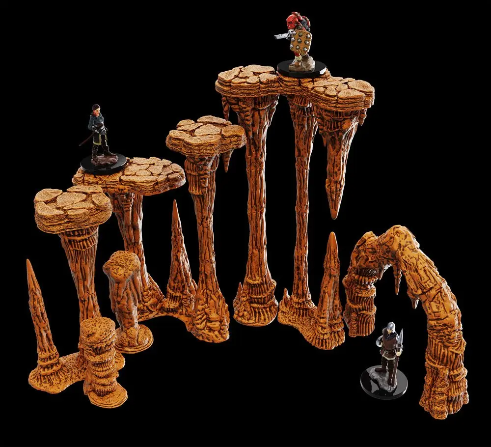 WarLock Tiles Accessory: Stalactites & Stalagmites termékfotó