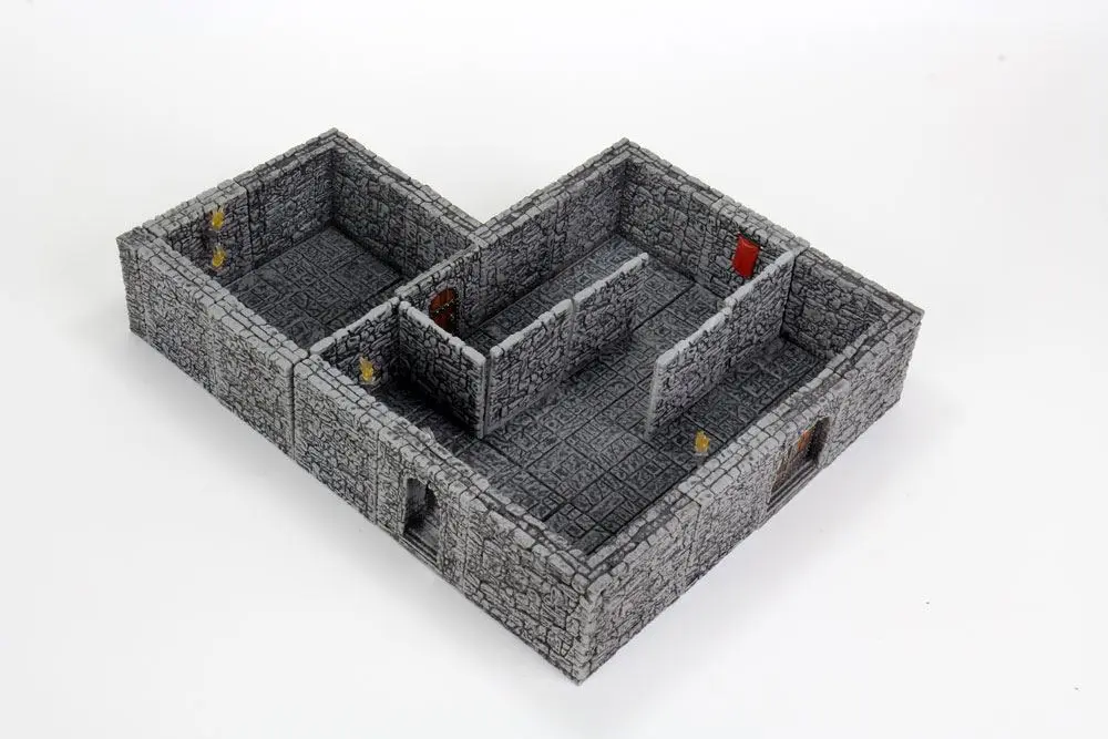 WarLock Tiles: Dungeon Tiles II - Full Height Stone Walls product photo