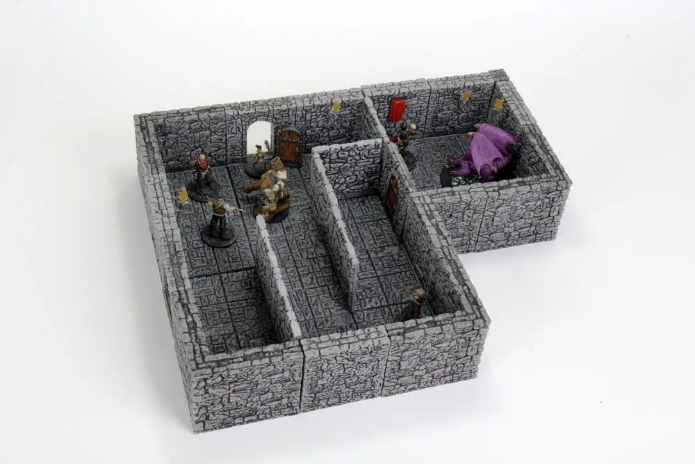 WarLock Tiles: Dungeon Tiles II - Full Height Stone Walls Expansion product photo