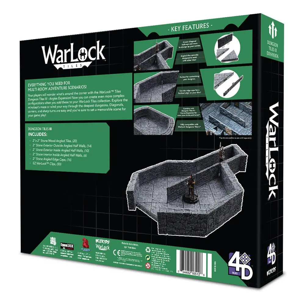 WarLock Tiles: Dungeon Tiles III - Angles product photo
