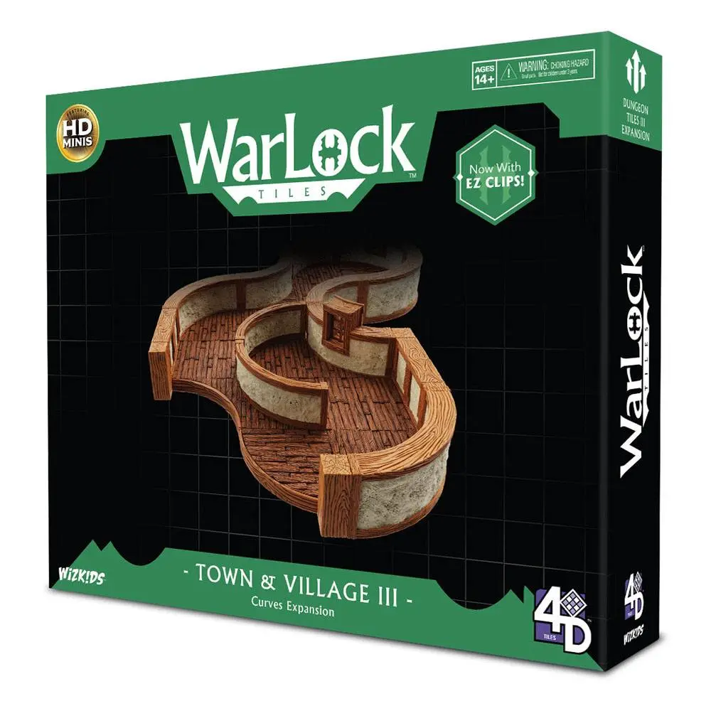 WarLock Tiles: Town &amp; Village III - Curves product photo